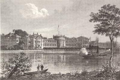 Schloss Biebrich von Pierre Joseph Redouté